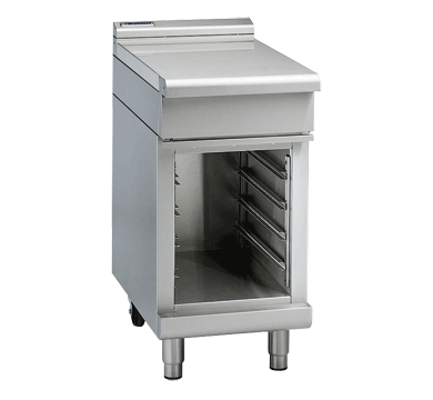 Waldorf BTL8450-CB | Bench Top Cabinet Base | Low Back Version Stainless Steel | Infill Bench I Infill Bench