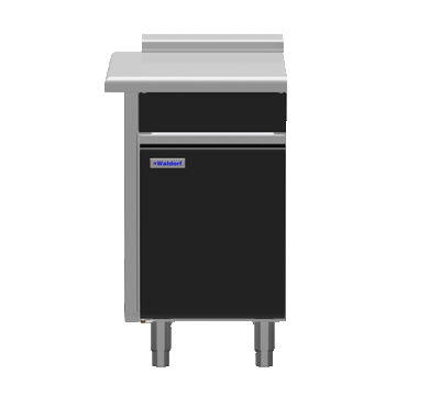 Waldorf BTLB8550-CD-LH | Bench Top | Cabinet Base | Low Back Version | Infill Bench