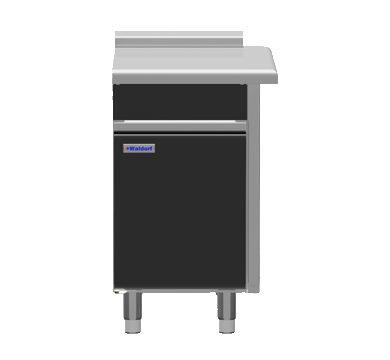 Waldorf BTLB8550-CD-RH | Bench Top Cabinet Base | Low Back Version | Infill Bench