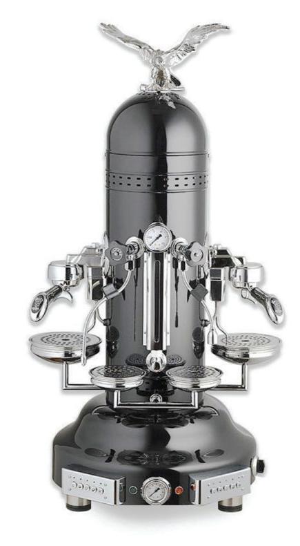 Espresso Coffee Machine, F.E.D, BZEAGLEB2E, Black Classic, Coffee Machine