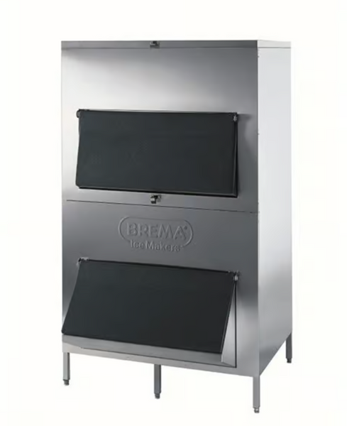 Ice Storage Container, Brema Bin550VDS, PP Moulded, Ice Bin, 550Kg
