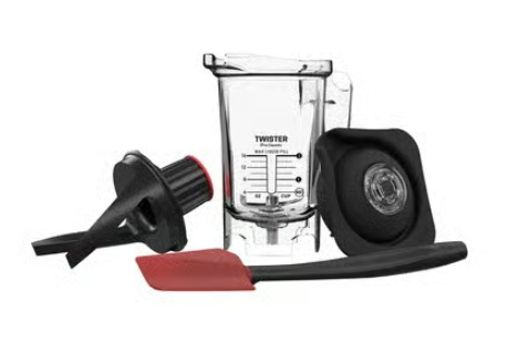 Blendtec BA-R40-620-53 | Twister Jar incl Spatula for Blender | For Single-Serve Smoothies