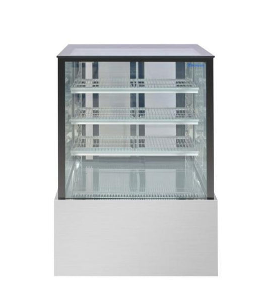 Bonvue H-SL830V | Heated Food Display | Square Glass | Stainless Steel | Hot Food Display Counter