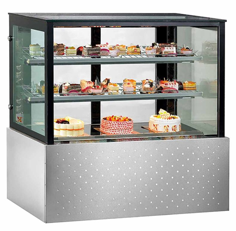 Bonvue SG120FA-2XB | Sliding Glass Doors | Cake Display | Chilled Food Display