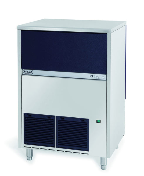 Brema VB250A-HC-DP I Self Contained Ice Maker I Ice Cube Machine | Free-Standing I Storage 35kg 
