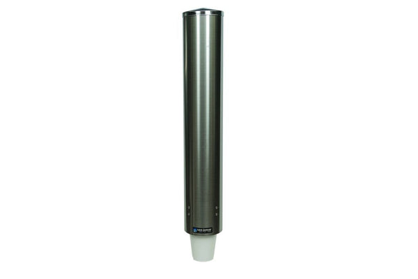San Jamar C4400PF | Wall Mount Pull Type Foam Cup Dispensers | Stainless Steel