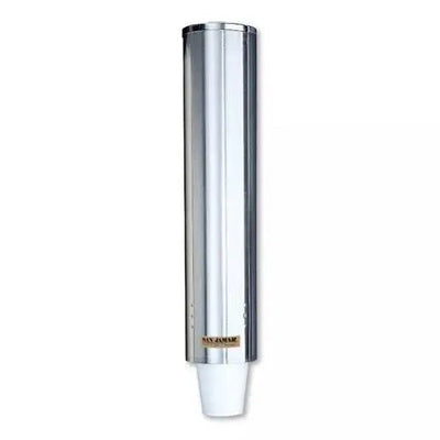 San Jamar C4500PF | Wall Mount Pull Type Foam Cup Dispensers | Stainless Steel