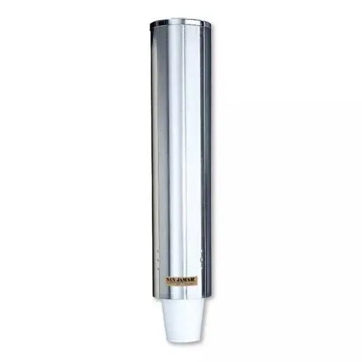 San Jamar C4500PF | Wall Mount Pull Type Foam Cup Dispensers | Stainless Steel