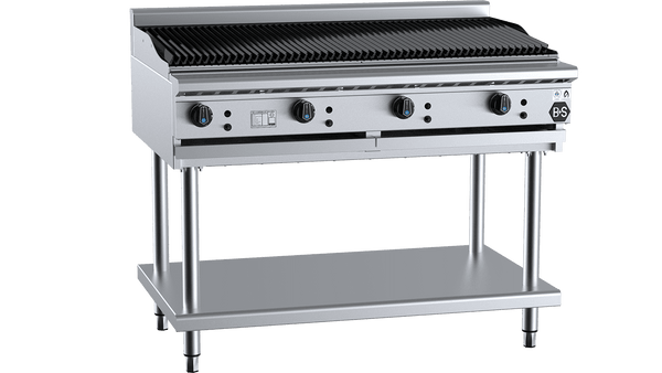 B+S Black Series CBR-12 Char Broiler 1200mm