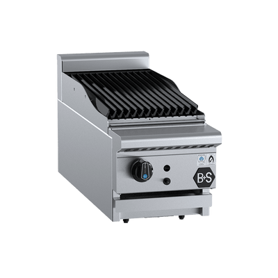 B+S Black Series CBR-3BM Char Broiler 300mm Bench Mounted