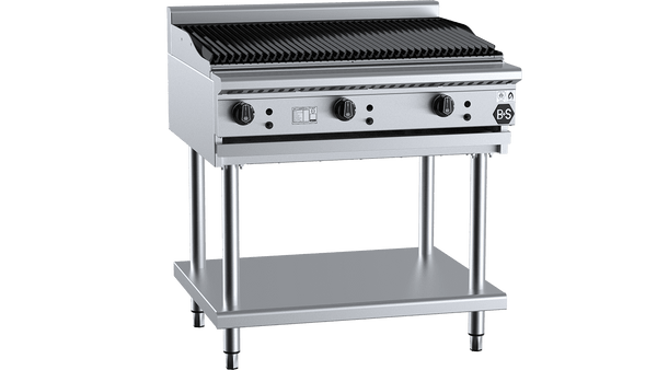 B+S Black Series CBR-9 Char Broiler 900mm