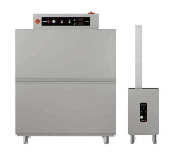 F.E.D CCO-180DCW | Fagor | Dishwashing Rack | Conveyor Dishwasher | Right Side Entrance | Commercial Conveyor Dishwasher