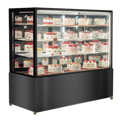 Exquisite CDM315 | Four Tiers Mirror Cake Display Refrigerators 1500mm Width