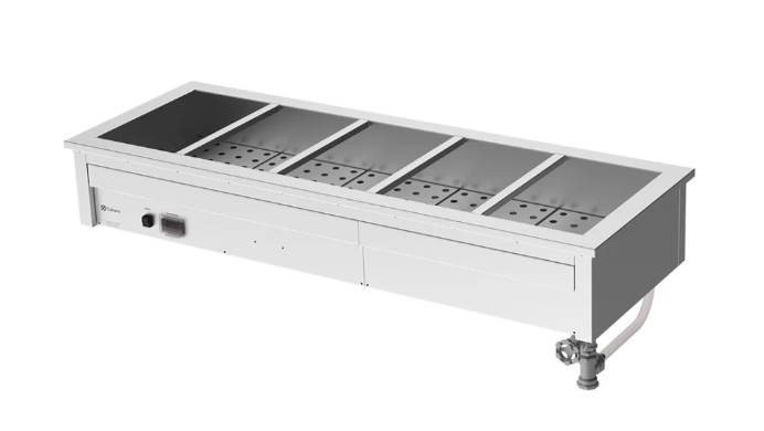 Culinaire CH.BM.D.5 | 5 Module Drop In | Commercial Bain Marie | Benchtop | Bain Marie
