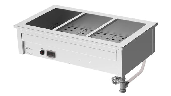 Culinaire CH.BM.U.3 | 3 Module | Undercounter | Commercial Bain Marie | Under Bench | Bain Marie