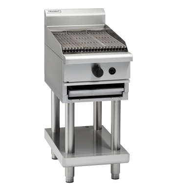 Waldorf CHL8450G-LS I Gas Chargrill I Leg Stand I Low Back I Version I Commercial Char Grill