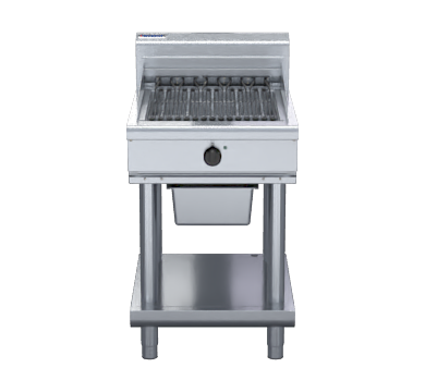 Waldorf 800 Series CH8600ED-LS | 600mm Electric Chargrill | Leg Stand
