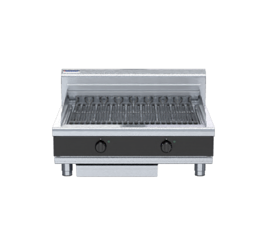 Waldorf Bold CHB8900ED-B | 900mm Electric Chargrill | Bench Model