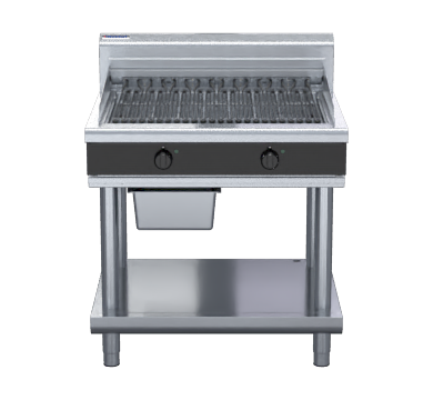 Waldorf Bold CHB8900ED-LS | 900mm Electric Chargrill | Leg Stand
