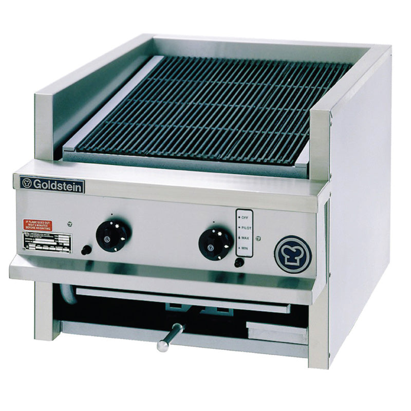Goldstein CHDS24 609mm Gas I Char Broiler I Charbroiler