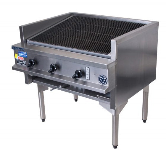 Goldstein CHDS36 914mm Gas I Char Broiler I Charbroiler