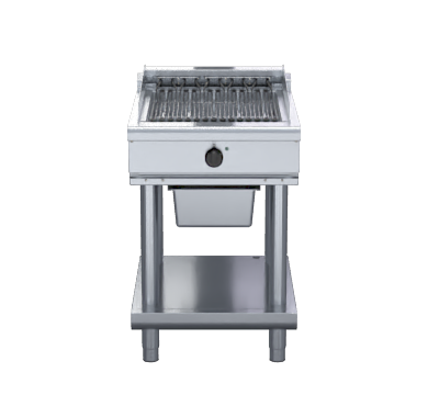 Waldorf 800 Series CHL8600ED-LS | 600mm Electric Chargrill Low Back Version | Leg Stand