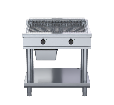 Waldorf 800 Series CHL8900ED-LS | 900mm Electric Chargrill Low Back Version | Leg Stand
