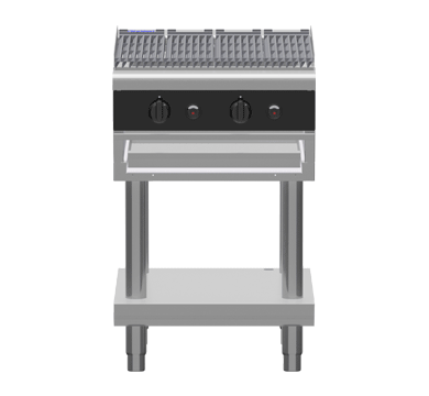 Waldorf CHLB8600G-LS I Waldorf Bold I Gas Chargrill I Leg Stand I Low Back I Version I Commercial Char Grill