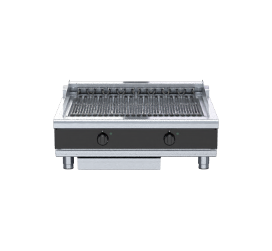 Waldorf Bold CHLB8900ED-B | 900mm Electric Chargrill Low Back Version | Bench Model