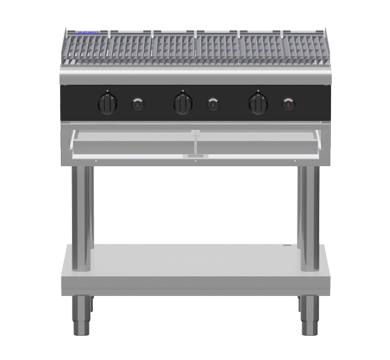 Waldorf CHLB8900G-LS I Waldorf Bold I Gas Chargrill I Leg Stand I Low Back I Version I Commercial Char Grill