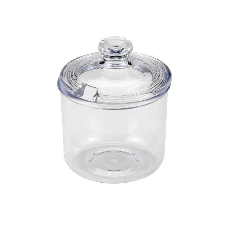 Cambro CJ80CW135 I Camwear Polycarbonate  Condiment Jars I 240 mL (8 oz) I Clear I Case of 12