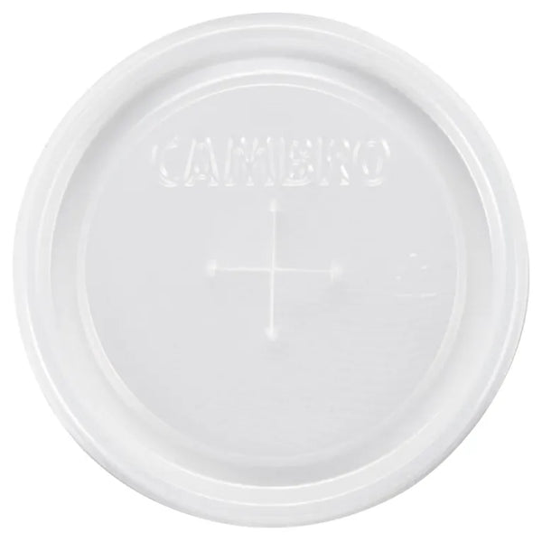Cambro CLST6190 I Disposable Lids for Lido Tumblers LDT6 I Translucent