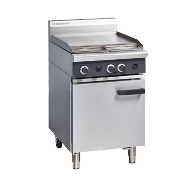 Griddle Gas Range Oven Range, Cobra, CR6B, 600mm, Static Oven