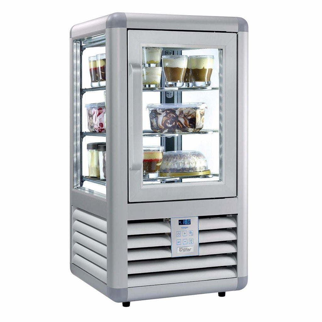 Countertop Freezer, Bromic, CTF0100G4S, 4 Triple-Glazed, Safety Glasses Side Shields,100L 