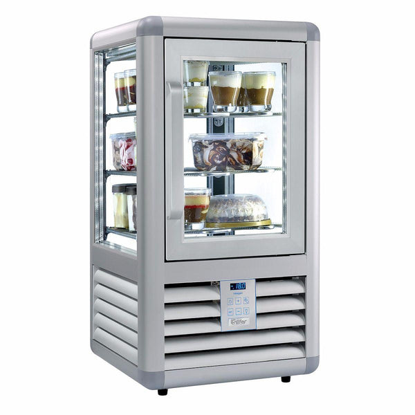 Countertop Freezer, Bromic, CTF0100G4S, 4 Triple-Glazed, Safety Glasses Side Shields,100L 