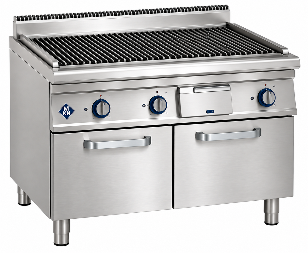 MKN 10011178 | Electric Chargrill 3 | Water Inlet | OPTIMA 850