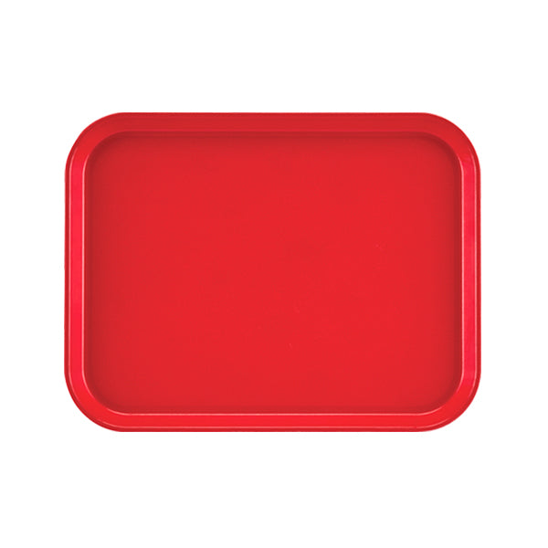 Cambro 1014ET521 I EpicTread Rectangular Trays I 27 x 35 cm I Cambro Red I Case of 12