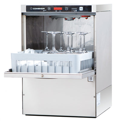 Comenda PB34-P I Prime Line Undercounter Glasswasher I Bar Glass Washer Machine I Undercounter Dishwasher I Passivated Tank