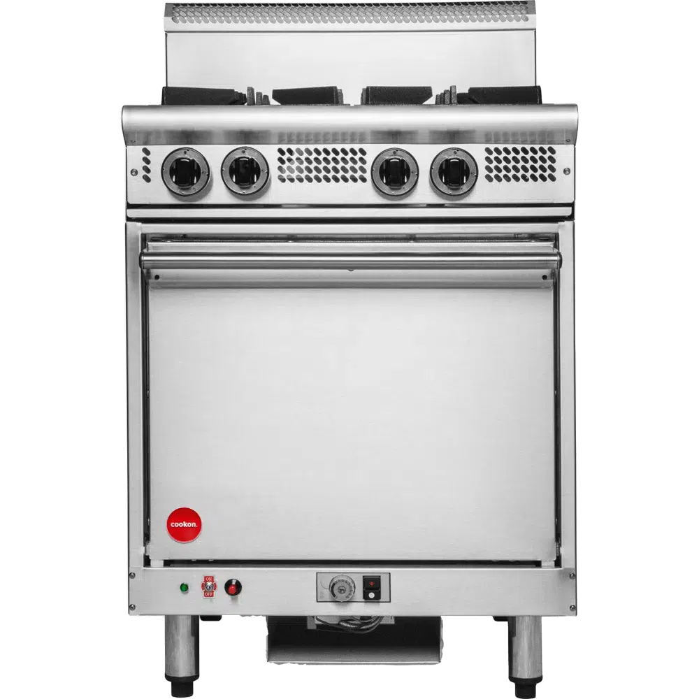 Cookon I GR4C-FF I 4 Burners I Convection Oven I with Flame Failure I Commercial Convection Oven