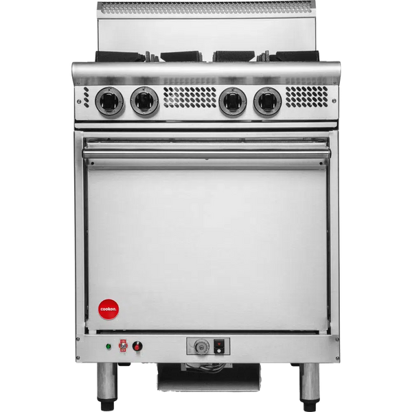 Cookon I GR4C-FF I 4 Burners I Convection Oven I with Flame Failure I Commercial Convection Oven