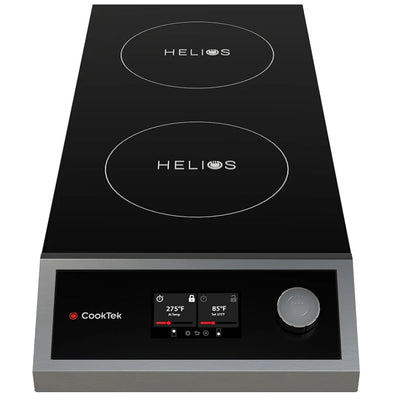 Cooktek HTF.9500.FB35.4 | Helios Touch Induction Cooktop | Dual Hob | Countertop | Induction Cooktop
