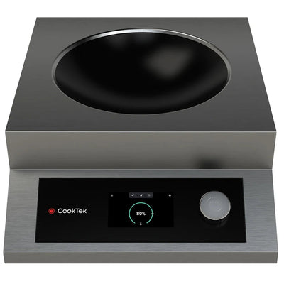Cooktek HTF.9500.WK35.4 | Helios Induction Wok Cookers | Single Hob | Countertop Wok