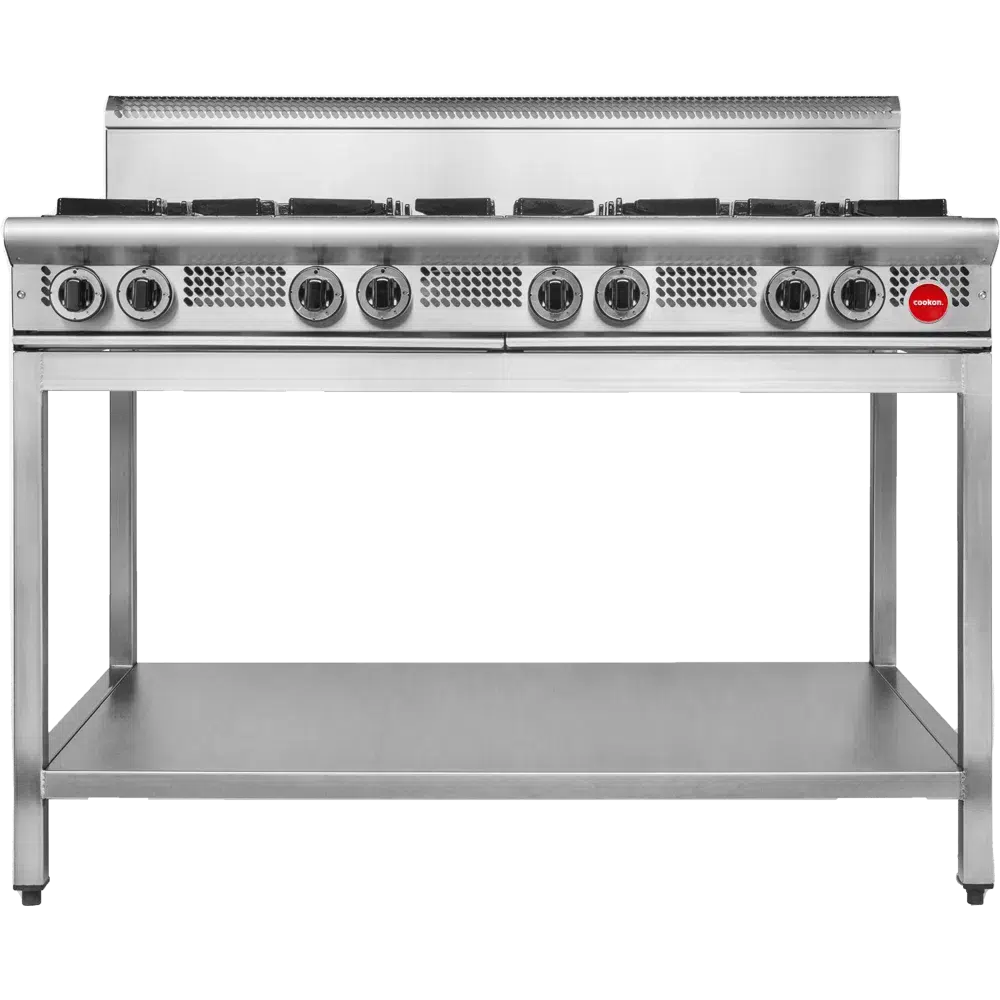 Gas Cooktop Griddle, Cookon, CT8-9G, Freestanding, 8 Burners, 900mm 