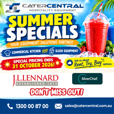 Commercial Kitchen & Slush Equipment Summer Specials