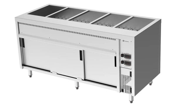 Culinaire CH.BMH.U.5 | Hot Cupboard | 5 Module | Undercounter | Commercial Bain Marie I Under Bench | Bain Marie