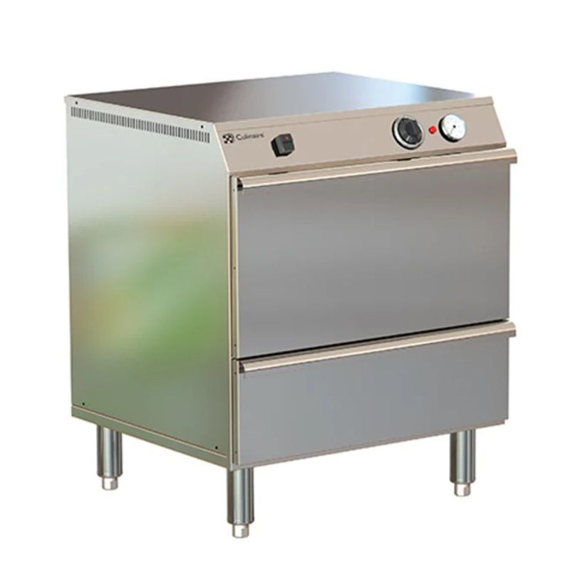 Culinaire CH.WD.T.0211 | Food Warmer | 2 x 1/1GN | Warming Drawer | Stainless Steel | Heating Drawer