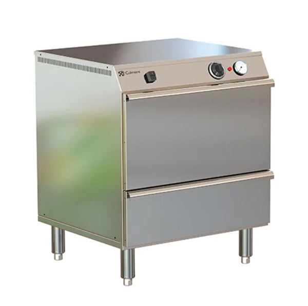 Culinaire CH.WD.T.0211 | Food Warmer | 2 x 1/1GN | Warming Drawer | Stainless Steel | Heating Drawer