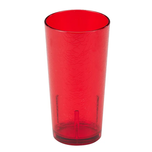 Cambro D16156 I Del Mar Tumblers - 473 mL I Ruby Red I Case of 36