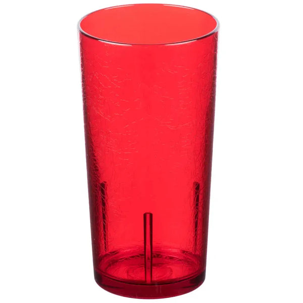 Cambro D24156 I Del Mar Tumblers - 710 mL I Ruby Red I Case of 36