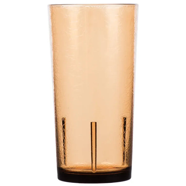 Cambro D24609 I Del Mar Tumblers - 710 mL I Light Amber I Case of 36
